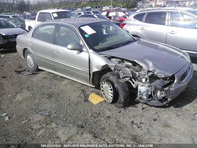 1G4HP52K444163111 - 2004 BUICK LESABRE CUSTOM GOLD photo 1