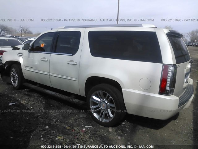 1GYS4JEF6ER139434 - 2014 CADILLAC ESCALADE ESV PREMIUM WHITE photo 3