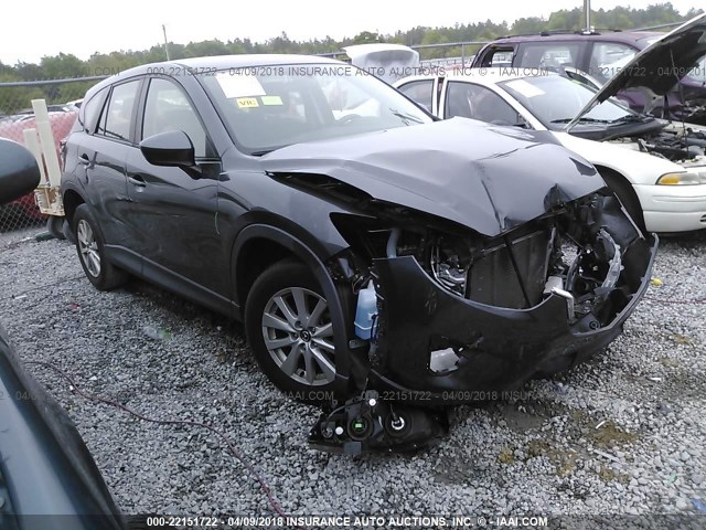 JM3KE2BE8E0384686 - 2014 MAZDA CX-5 SPORT GRAY photo 1