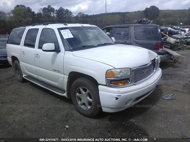 1GKFK66U73J170635 - 2003 GMC YUKON XL DENALI WHITE photo 1