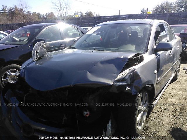 JM1BK324371643161 - 2007 MAZDA 3 S GRAY photo 2