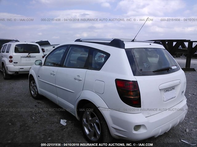 5Y2SL63855Z417055 - 2005 PONTIAC VIBE WHITE photo 3