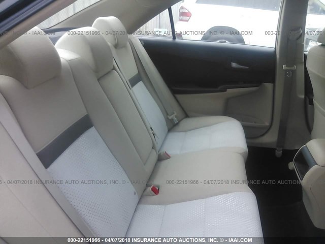 4T4BF1FK7CR188553 - 2012 TOYOTA CAMRY SE/LE/XLE GRAY photo 8