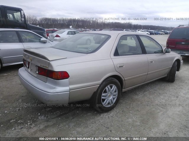 4T1BG22K01U783096 - 2001 TOYOTA CAMRY CE/LE/XLE 米色 照片 4