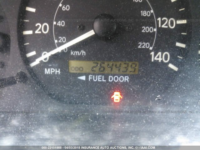 JT2BG22K0Y0520315 - 2000 TOYOTA CAMRY CE/LE/XLE 银色 照片 7