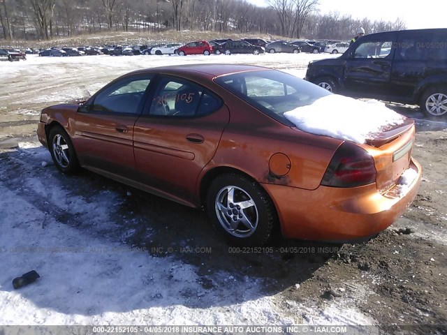 2G2WS522441302485 - 2004 PONTIAC GRAND PRIX GT2 ORANGE photo 3