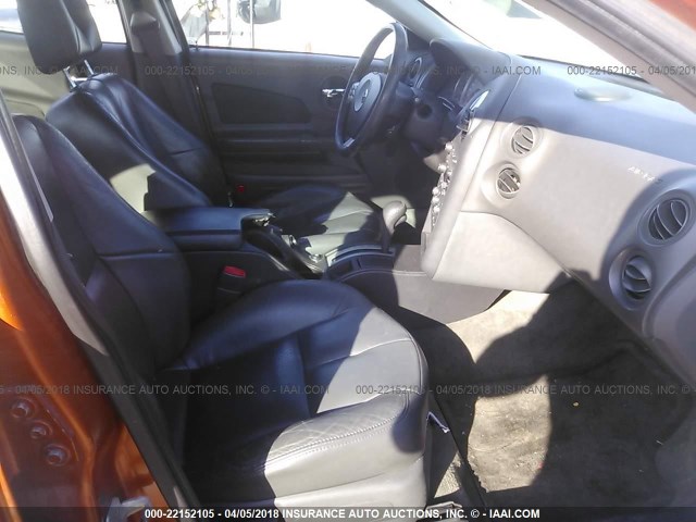 2G2WS522441302485 - 2004 PONTIAC GRAND PRIX GT2 ნარინჯისფერი ფოტო 5