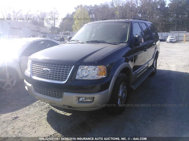 1FMPU175X6LA88147 - 2006 FORD EXPEDITION EDDIE BAUER BLACK photo 2