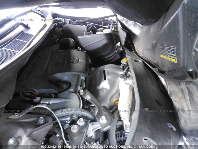 4T1BF1FK0FU966514 - 2015 TOYOTA CAMRY LE/XLE/SE/XSE GRAY photo 10