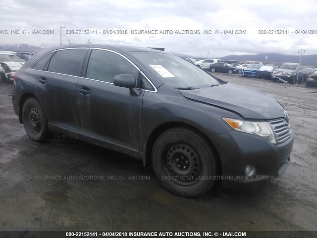 4T3BK3BB7BU057071 - 2011 TOYOTA VENZA GRAY photo 1