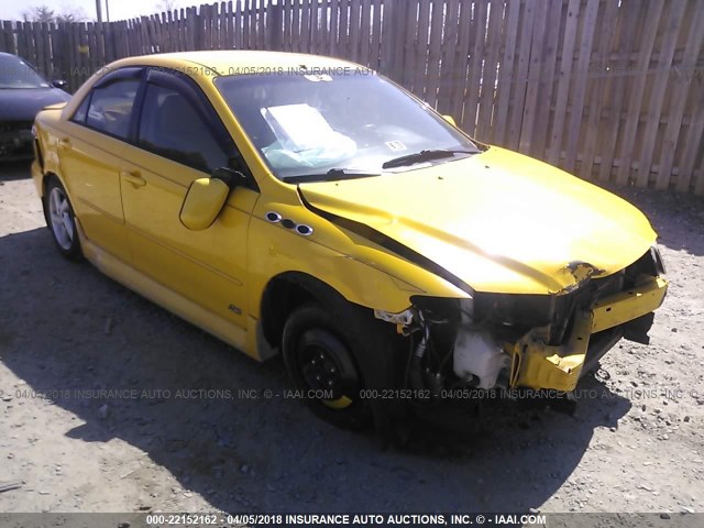 1YVFP80C335M21355 - 2003 MAZDA 6 I YELLOW photo 1