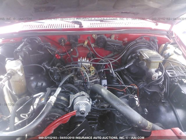 1GNCS13Z0N2169364 - 1992 CHEVROLET BLAZER S10 RED photo 10