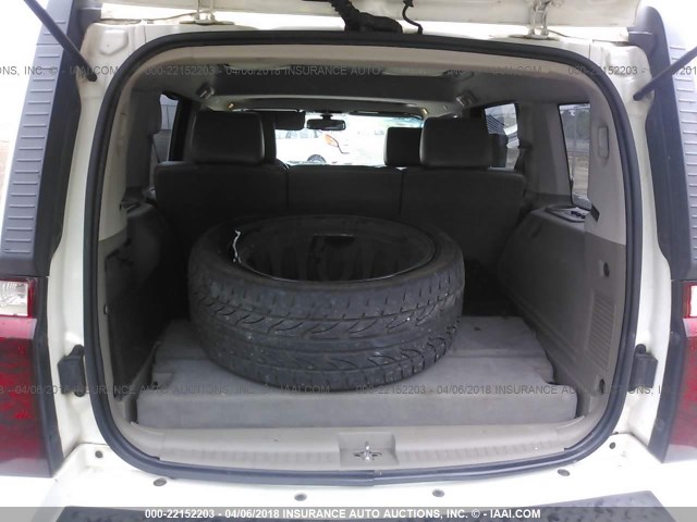 1J8HH48N06C175755 - 2006 JEEP COMMANDER WHITE photo 8