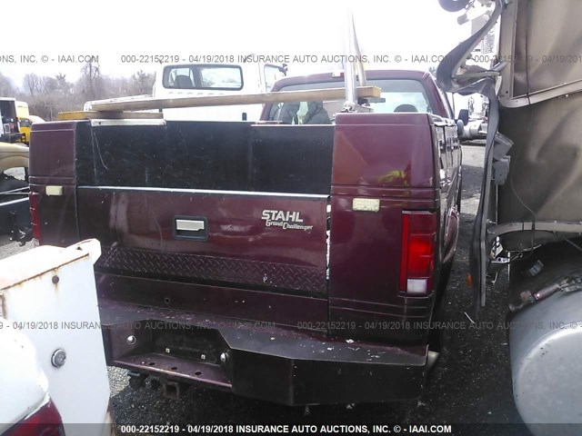 1FTSX30P74EC40996 - 2004 FORD F350 SRW SUPER DUTY BURGUNDY photo 4