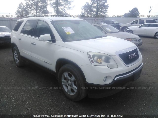 1GKER23767J159940 - 2007 GMC ACADIA SLT-1 Blanco foto 1