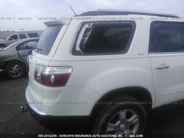 1GKER23767J159940 - 2007 GMC ACADIA SLT-1 Blanco foto 6