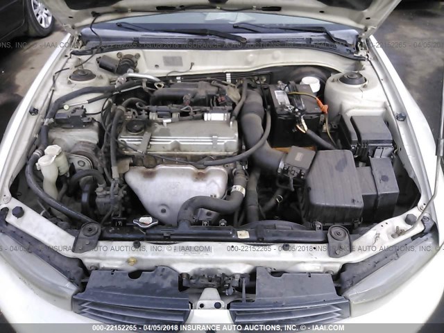 4A3AA46G92E158241 - 2002 MITSUBISHI GALANT ES/LS WHITE photo 10