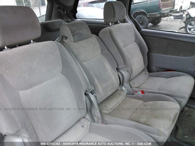 5TDZK23C37S097480 - 2007 TOYOTA SIENNA CE/LE GRAY photo 8