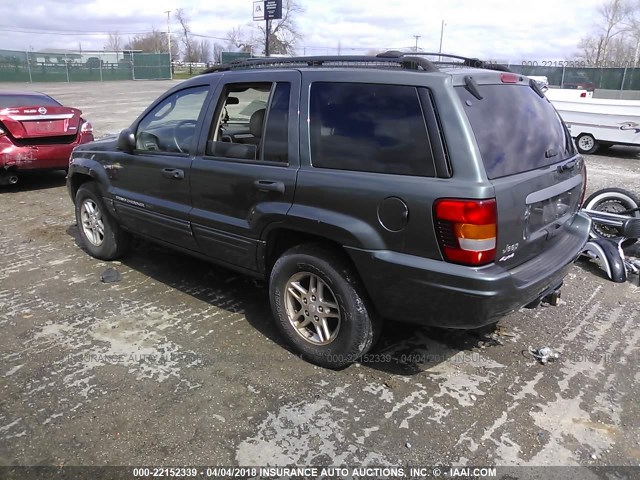 1J4GW48S74C208823 - 2004 JEEP GRAND CHEROKEE LAREDO/COLUMBIA/FREEDOM GREEN photo 3