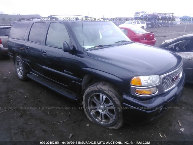 1GKFK66U03J223899 - 2003 GMC YUKON XL DENALI BLACK photo 1