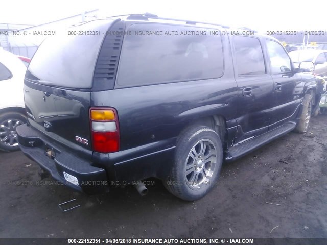 1GKFK66U03J223899 - 2003 GMC YUKON XL DENALI BLACK photo 4