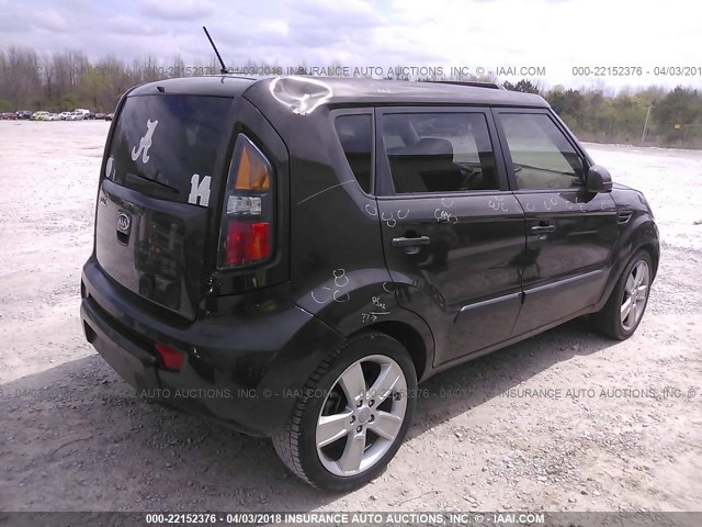 KNDJT2A2XB7236771 - 2011 KIA SOUL +/!/SPORT BROWN photo 4