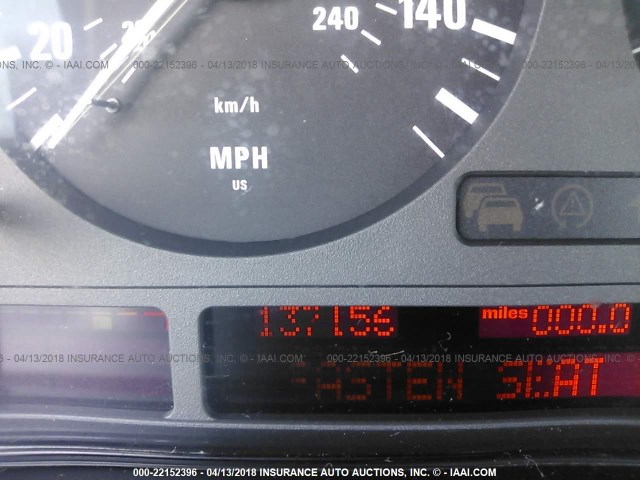 WBADT43412GZ99525 - 2002 BMW 525 I AUTOMATIC SILVER photo 7