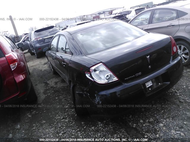 1G2ZF55B164233565 - 2006 PONTIAC G6 SE BLACK photo 3