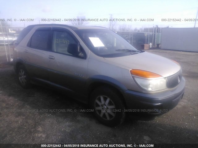 3G5DA03E82S599836 - 2002 BUICK RENDEZVOUS CX GOLD photo 1