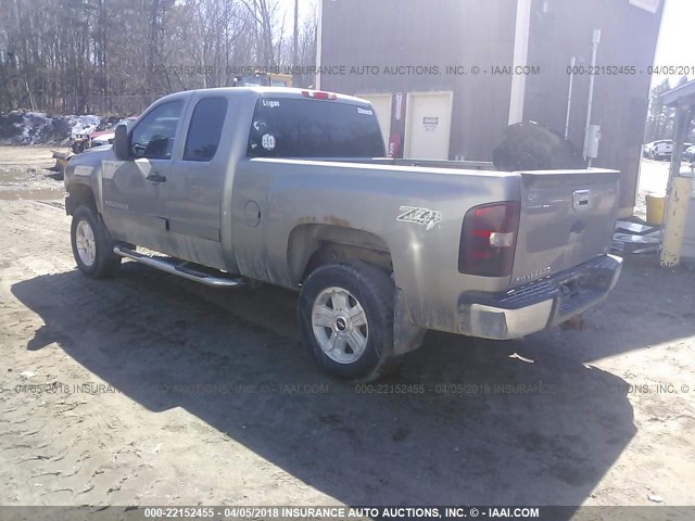 2GCEK19J881212193 - 2008 CHEVROLET SILVERADO K1500 TAN photo 3