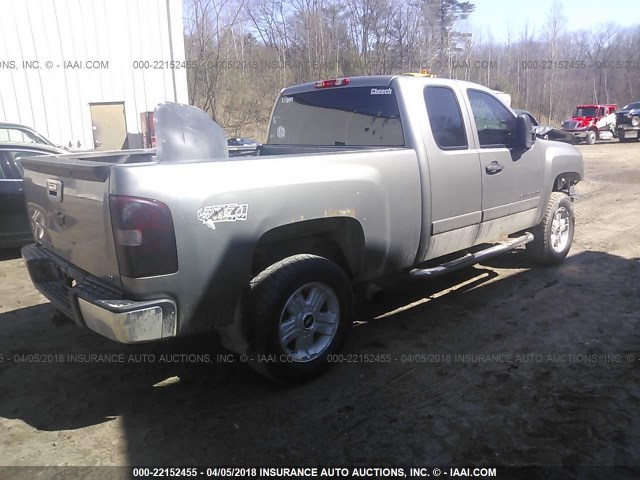 2GCEK19J881212193 - 2008 CHEVROLET SILVERADO K1500 TAN photo 4