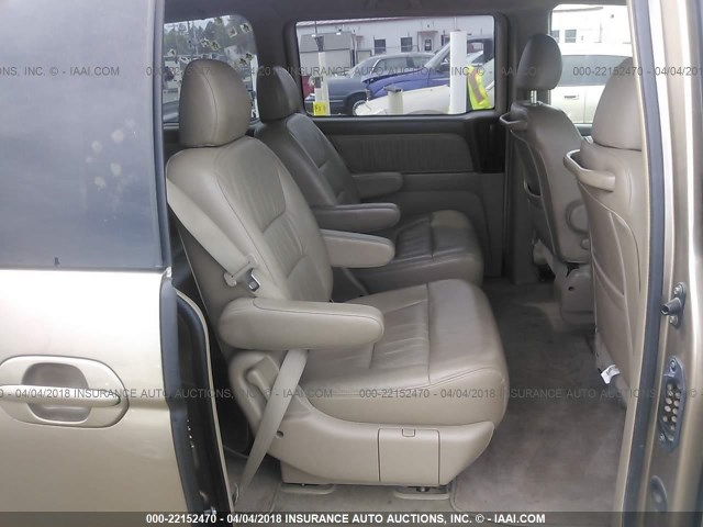 5FNRL18914B130609 - 2004 HONDA ODYSSEY EXL ოქროსფერი ფოტო 8