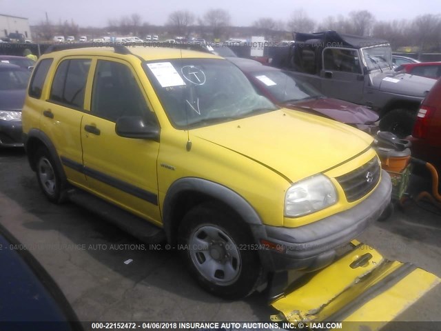 2S3TD62V346103439 - 2004 SUZUKI VITARA LX YELLOW photo 1