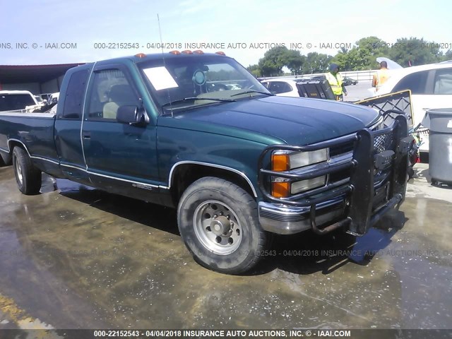 1GCGC29R0TE161331 - 1996 CHEVROLET GMT-400 C2500 GREEN photo 1