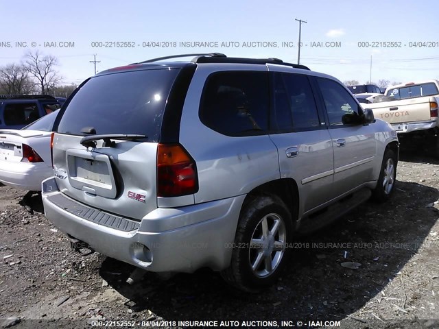 1GKDT13S772170130 - 2007 GMC ENVOY SILVER photo 4