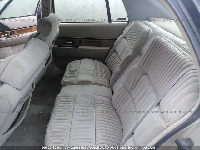 1G4CW53L2M1603879 - 1991 BUICK PARK AVENUE  TAN photo 8