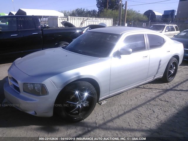 2B3CA4CD8AH150517 - 2010 DODGE CHARGER SILVER photo 2