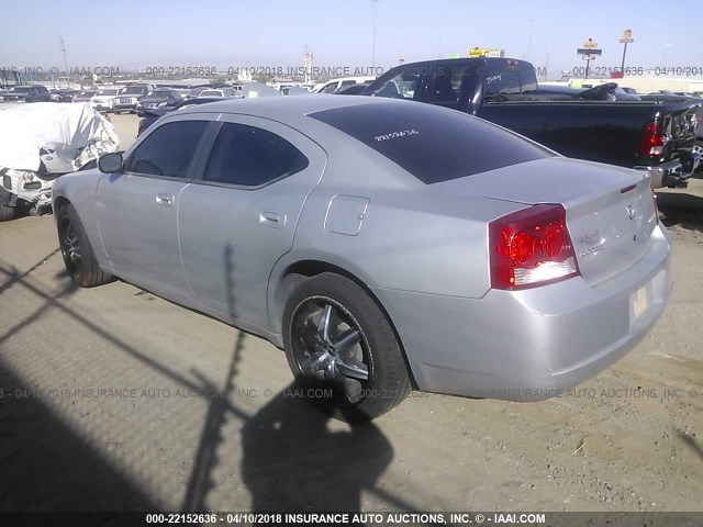 2B3CA4CD8AH150517 - 2010 DODGE CHARGER SILVER photo 3