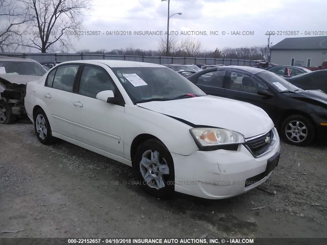 1G1ZT58N78F128619 - 2008 CHEVROLET MALIBU LT/CLASSIC WHITE photo 1