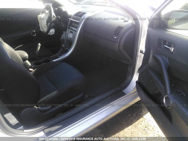JTKDE177870212160 - 2007 TOYOTA SCION TC 银色 照片 5