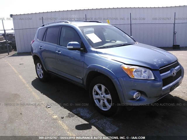 2T3DF4DV4BW137731 - 2011 TOYOTA RAV4 LIMITED BLUE photo 1