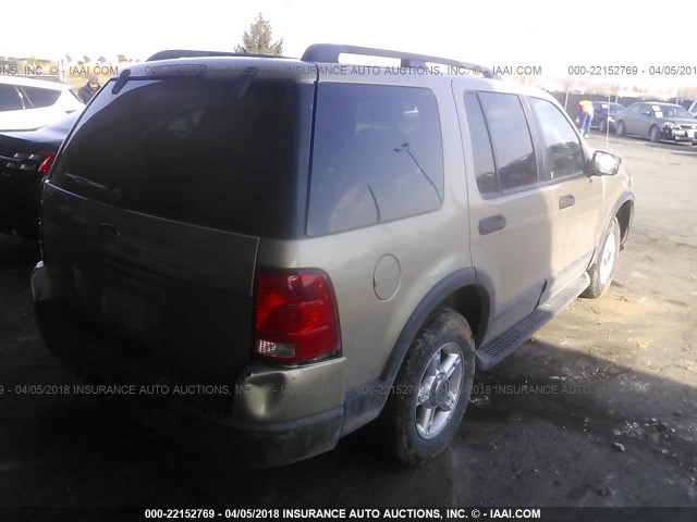 1FMZU73K13ZA70832 - 2003 FORD EXPLORER XLT/XLT SPORT/NBX 金色 照片 4