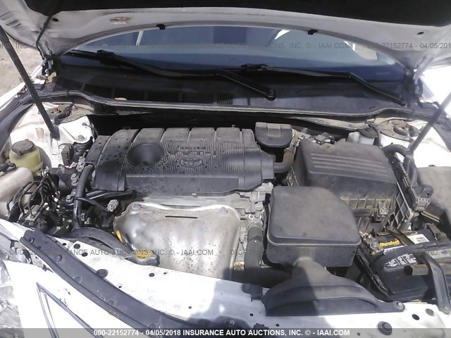4T1BF3EK6BU777700 - 2011 TOYOTA CAMRY SE/LE/XLE 白色 照片 10