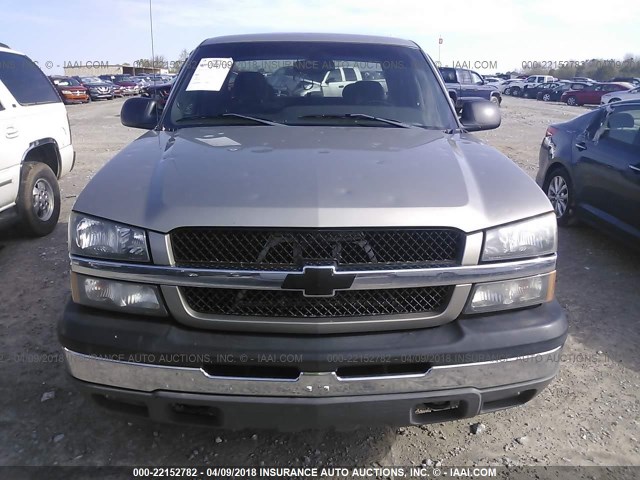 2GCEK19T831195972 - 2003 CHEVROLET SILVERADO K1500 TAN photo 6