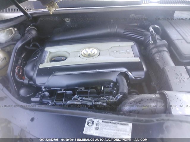 3VWRA7AJ7AM092921 - 2010 VOLKSWAGEN JETTA WOLFSBURG 银色 照片 10