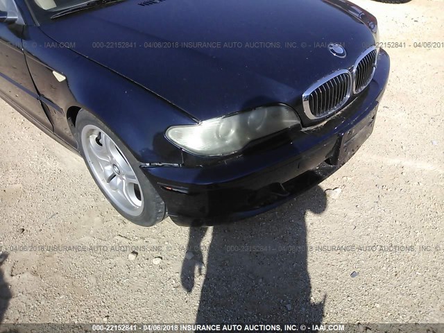 WBABW53424PL47519 - 2004 BMW 330 CI Dark Blue photo 6