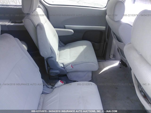 5N1BV28U67N127406 - 2007 NISSAN QUEST S/SE/SL GRAY photo 8