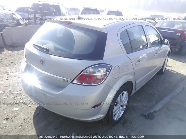 W08AR671585102896 - 2008 SATURN ASTRA XE SILVER photo 4