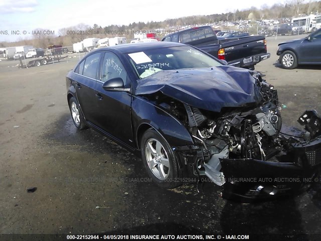 1G1PF5SC9C7214104 - 2012 CHEVROLET CRUZE LT BLACK photo 1