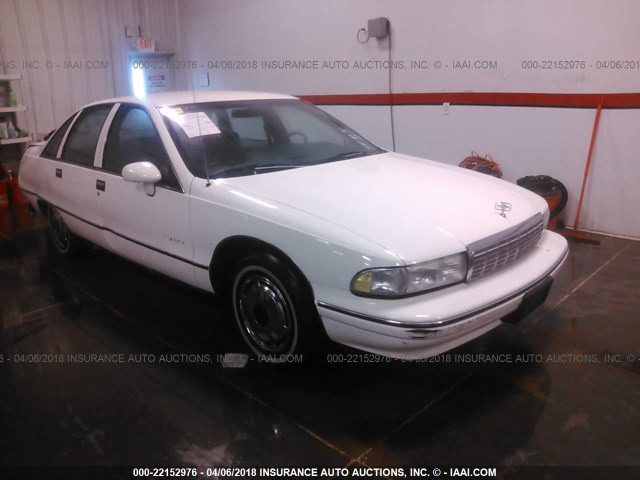 1G1BL53E2NW143288 - 1992 CHEVROLET CAPRICE WHITE photo 1